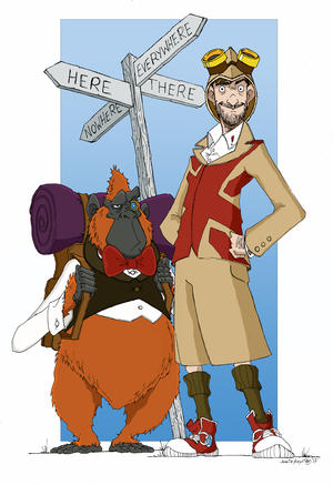 The Professor and the Damn Monkey Butler, Geoffrey